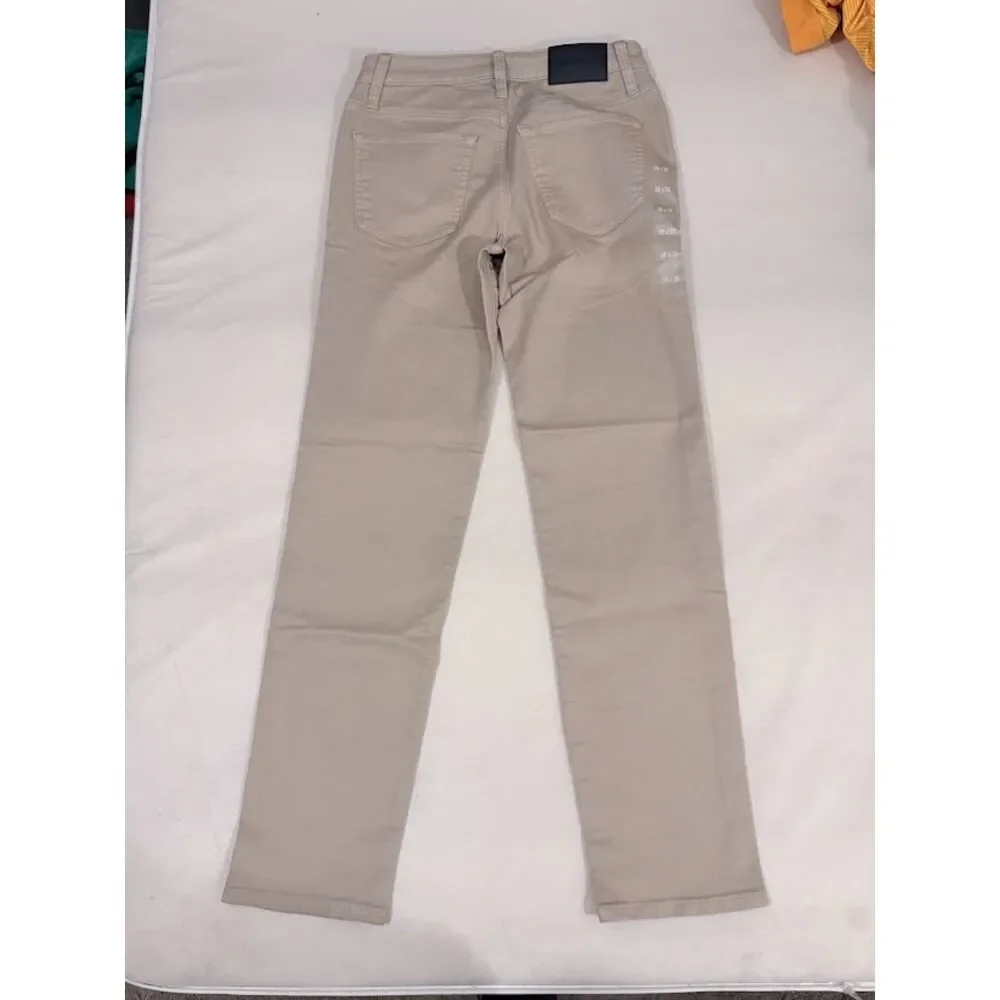 Men's Express Khaki Slim Straight Jeans 28x32 NWT